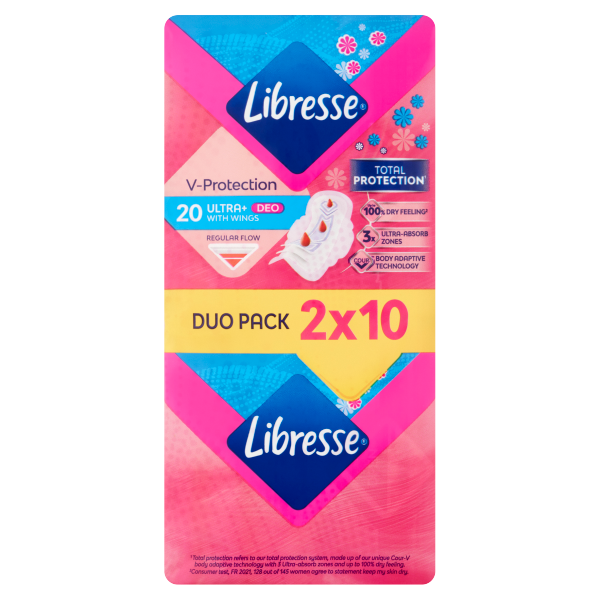 Libresse Ultra Deo Fresh  Normal Wing 20db
