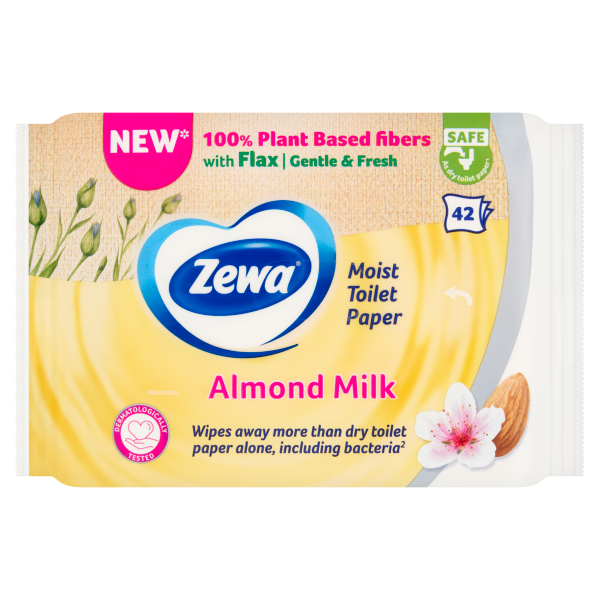 Zewa Nedves toalettp.Almond milk 42db