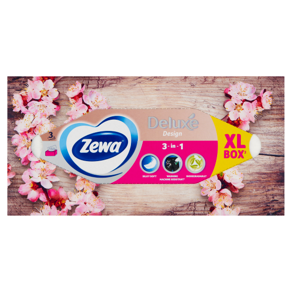 Zewa Deluxe Dob.Zsebkendő 3rét. 150db