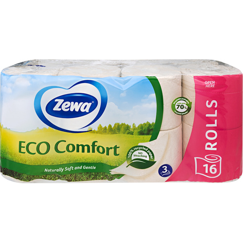 Zewa Eco Comfort Toalettpapír 3rét.16 tek