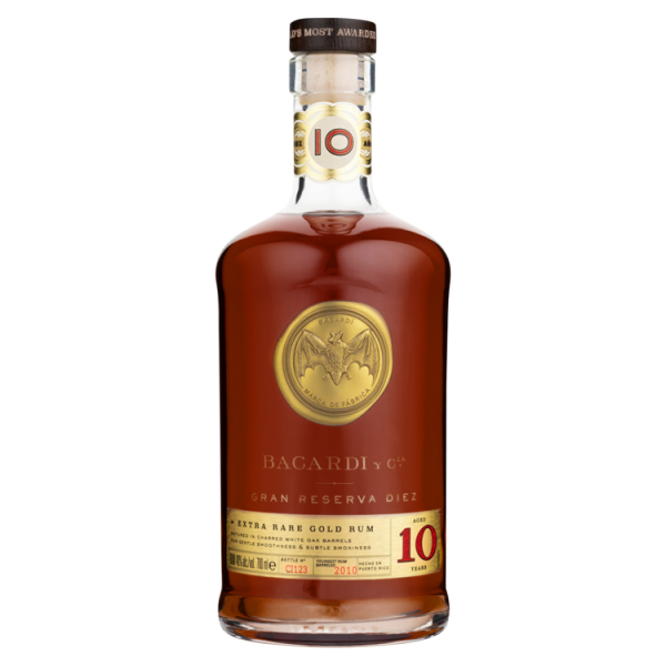 Bacardi 10 éves 0.7