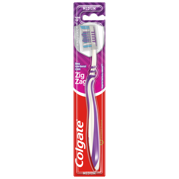 Colgate fogkefe ZigZag Plusz medium