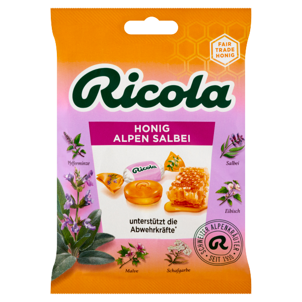 Ricola Mézes-Zsálya 75g zacskós /18/