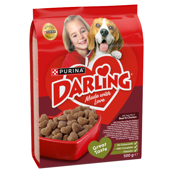 DARLING Marha száraz kutyaeledel 500g