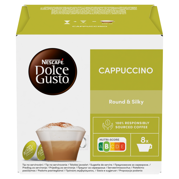 NESCAFÉ Dolce Gusto kapszula Cappuccino 186,4g