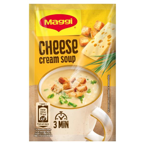 Maggi Forró Bögre/Pár Perc Sajtkrémleves 19g