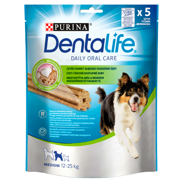 DENTALIFE Medium kutya jutalomfal.115g
