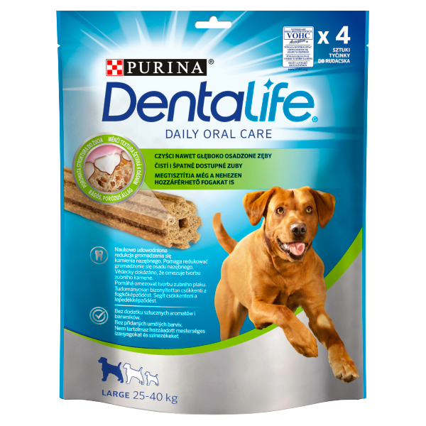DENTALIFE Large kutya jutalomfalat 142g