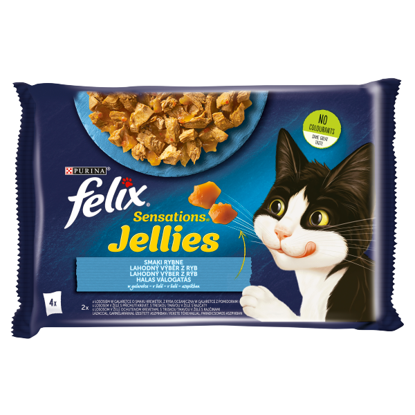 FELIX Sens.Jell.aszp.hal nedv.macska4x85g