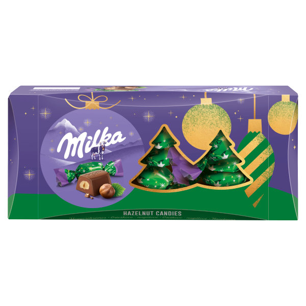 Szaloncukor Milka Mogyorókr.310g