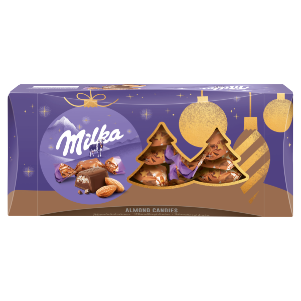 Szaloncukor Milka Mandulakr.310g
