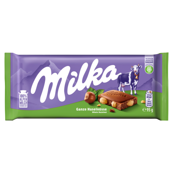 MILKA egészmogyorós táblás 95g /17/