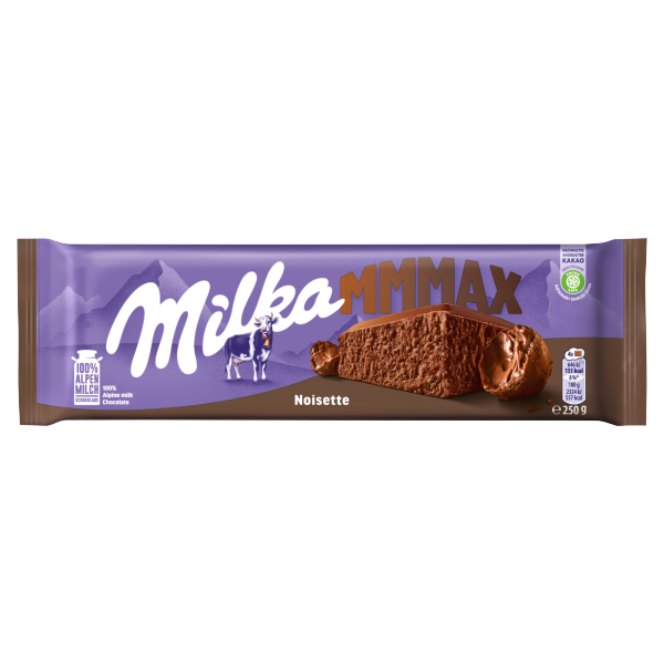 MILKA Noisette táblás 250g /17/