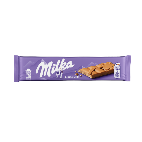 MILKA Alpesi Tejcsokoládé szelet 25g /48/