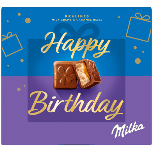 MILKA HAPPY BDAY DESS.TEJKR.114g/10/