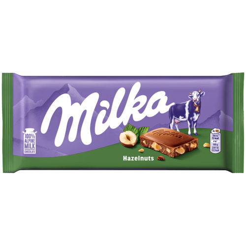 Milka Törtmogyorós táblás 80g /25/