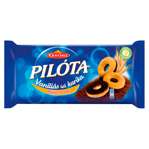 PILÓTA VANÍLIÁS KARIKA ÉT 300G /14/ ÚJ