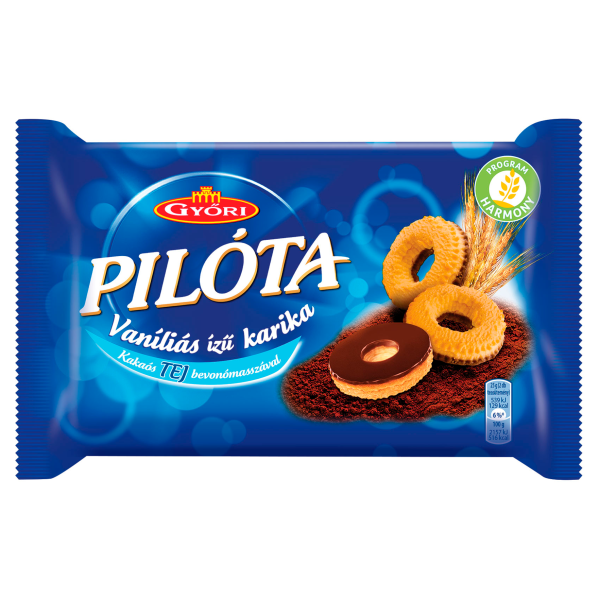 PILÓTA VANÍLIÁS KARIKA TEJ 150G /24/