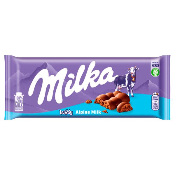 Milka Bubbly Tej 90 g