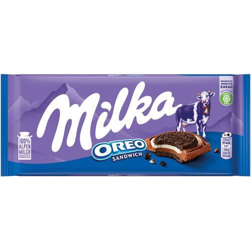 MILKA Chocolate Oreo 92g /16/