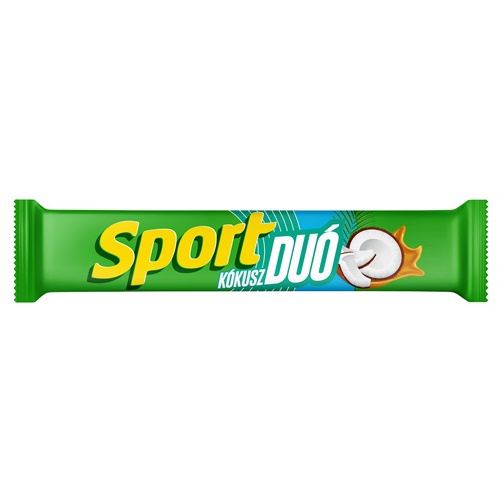 Sport Szelet Kókusz Duó 60g /30/