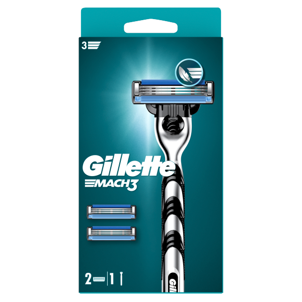 Gillette Mach 3 borotva +1 betét