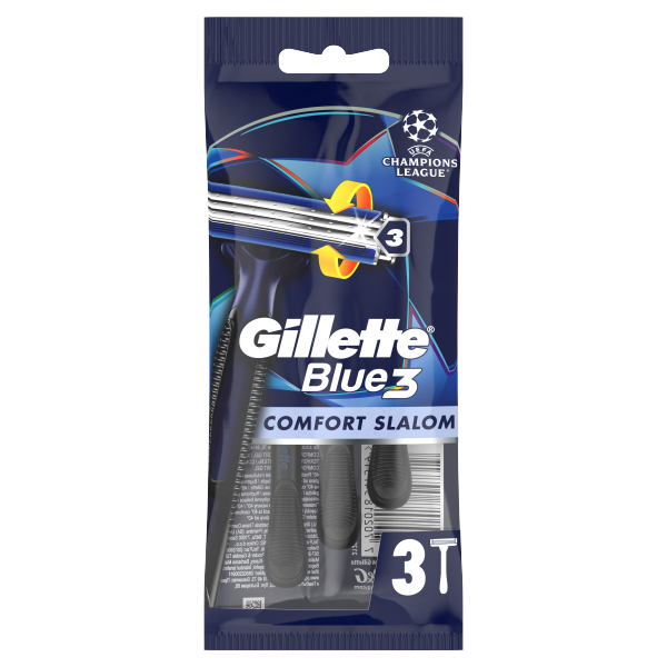Gillette Blue3 Com.Slalom eld.borotva 3db