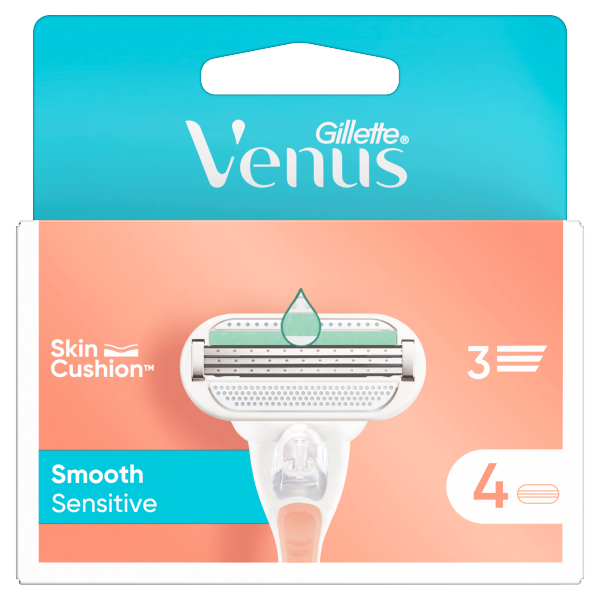 Gillette Venus b.betét 4db Sm. Sens. Pink