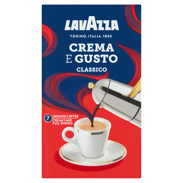 Lavazza Crema e Gusto őrölt kávé 250g