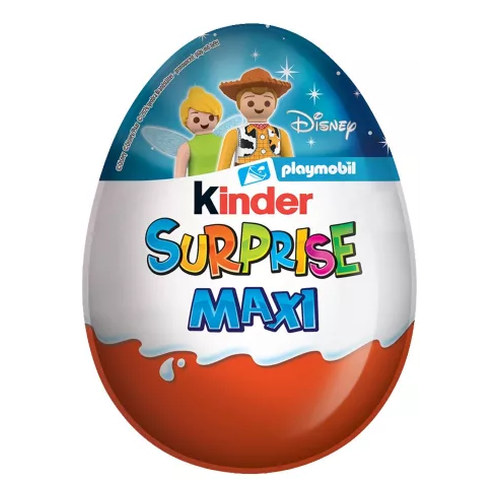 Kinder Maxi Tojas PlayMobil 100g