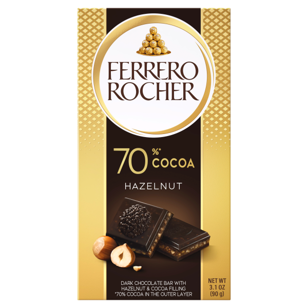 Rocher Premium tablas Dark 70% 90g /8/