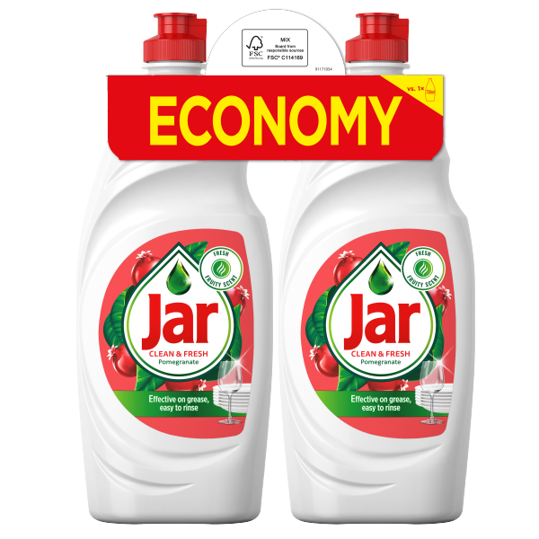 Jar Mosogatószer 2x900ml Gránátalma