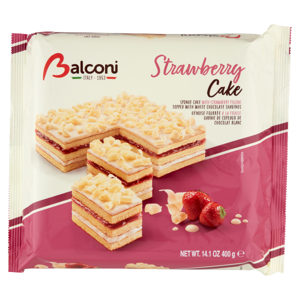 Balconi Torta Strawberry 400g