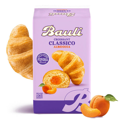 Bauli Croissant Kajszibarack íz  10 x 50g