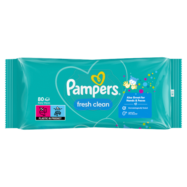 Pampers törlőkendő 80db Fresh Clean