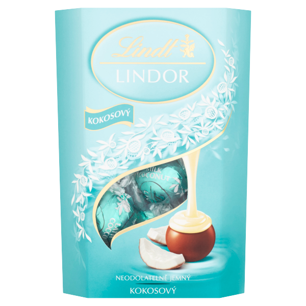 Lindt Lindor Kókusz Fehércs 200g