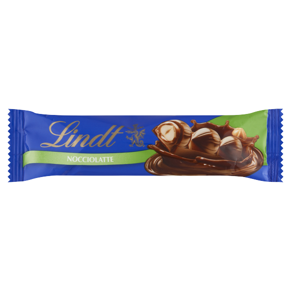 Lindt Nocciolatte mogy. tölt. tejszelet 35g