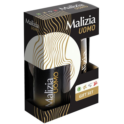 Malizia DD Uomo Bipack Gold (250ml tus+150ml deo)