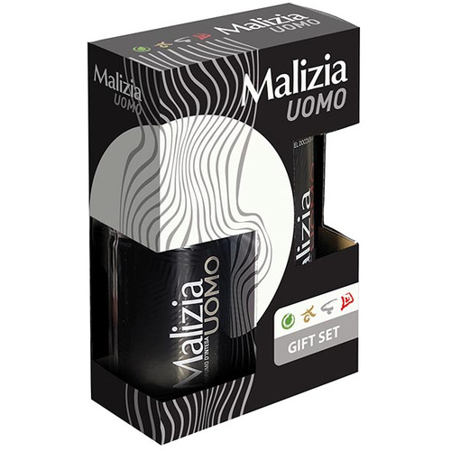 Malizia DD Uomo Bipack Silver (250ml tus+150ml deo)
