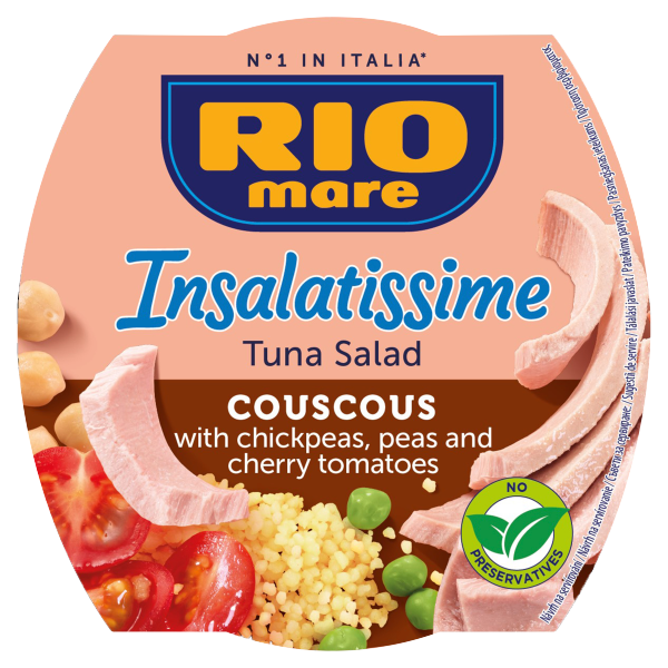 Rio Mare Insal.tonhalsaláta kuszkusz160g