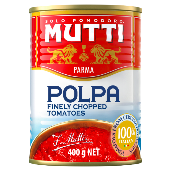 Mutti Polpa Darab.Paradicsom 400g konz