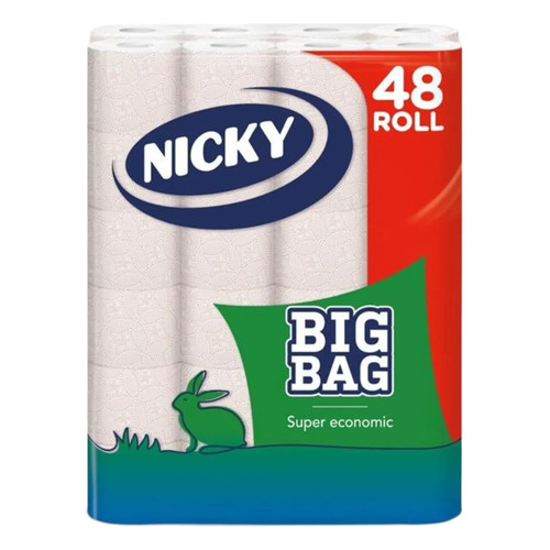 Nicky Toalettp. Big Bag 2R. 48 tekercs