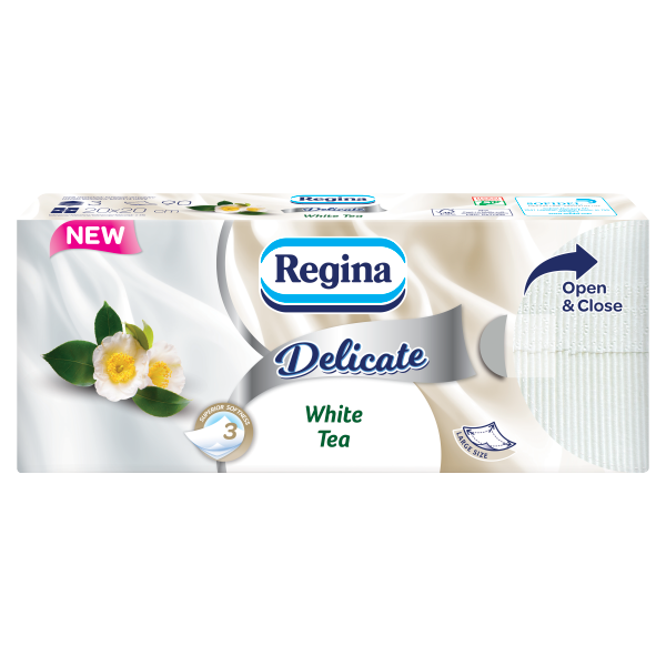 Regina Deli Zsebkendő 3rét. Tea 90db