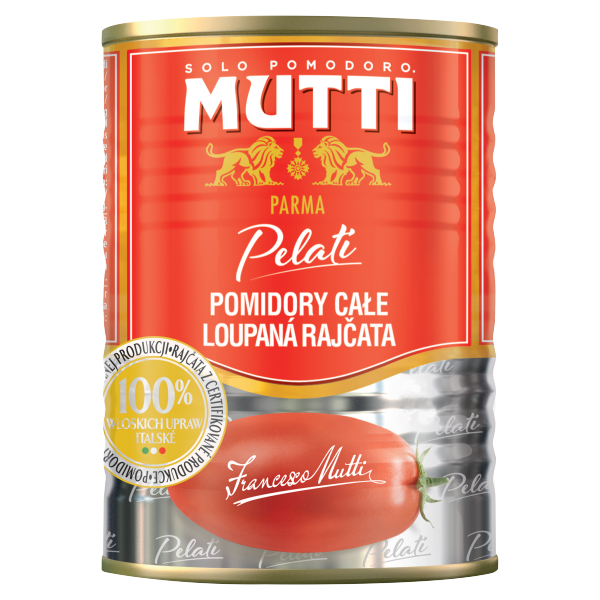 Mutti Hámoz.Egész Paradicsom 400g konz