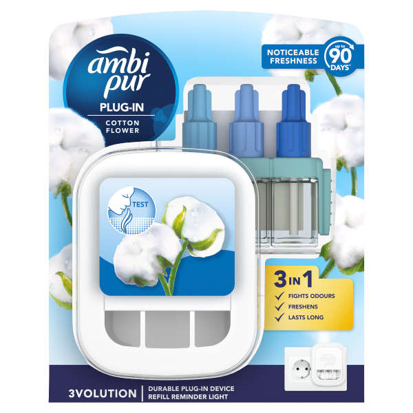AmbiPur 3evol kész 20ml Cotton Flower