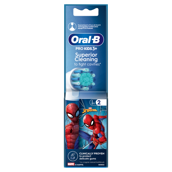 Oral-B elekt. fogkefe pótfej Spiderm. 2db