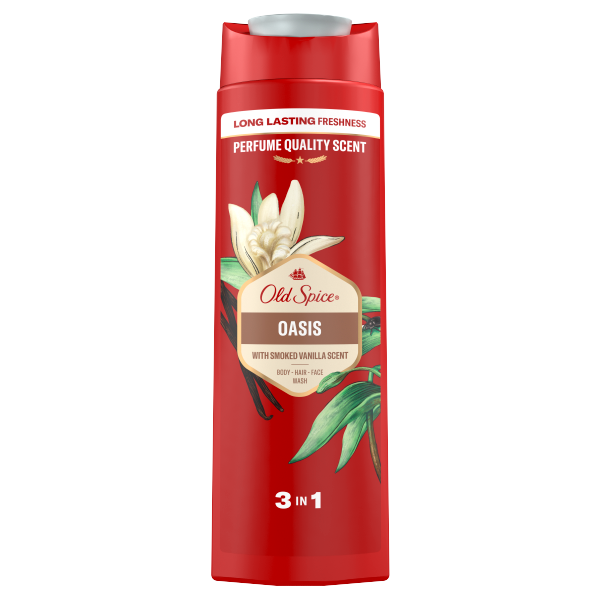 Old Spice tusfürdő 400ml Oasis 3in1