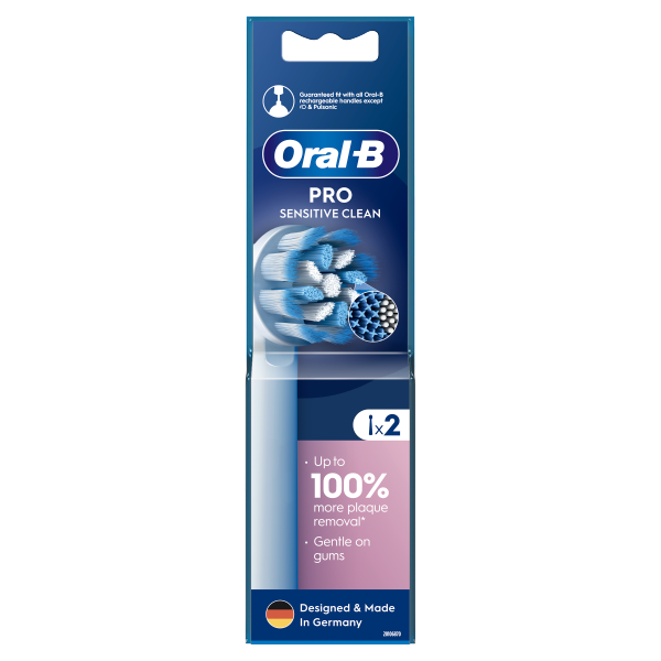 Oral-B elekt. fogkefe pótfej Sensitiv X 2db