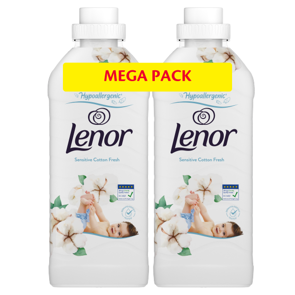 Lenor Öblítő Cotton Fresh 2*925 ml