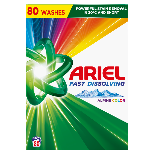 Ariel mosópor 4,4k Color 80m